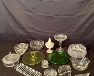 Crystal, Etched Glass And More