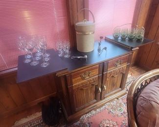 Vintage  fold top bar