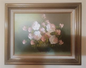 Floral Oil on canvas