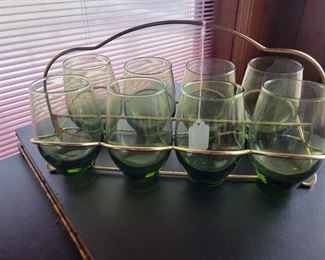 Vintage MCM barware 