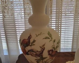 Hand painted Italian vase