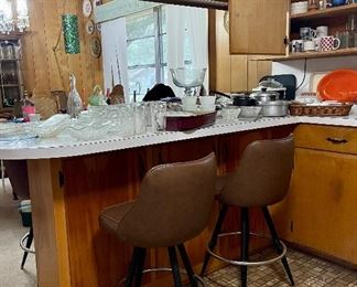 Mid Century Barstools