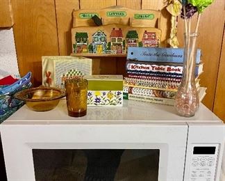 Microwave, Recipe Box, Cookbooks 