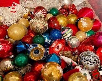 Vintage Christmas Ornaments 