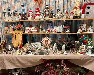 Christmas Village Accessories 
