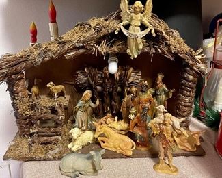 Nativity with Manger