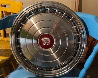 Vintage Cadillac Hubcaps