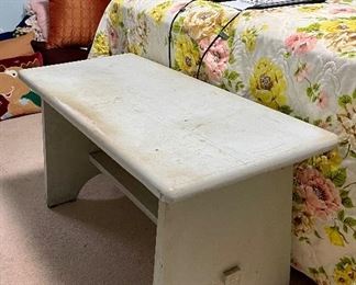 Vintage Wood Bench