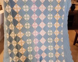 Hand Made Quilt in excellent condition