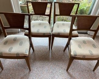 Set of 4 MCM Chairs