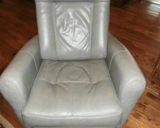 Leather Power Recliner