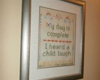 Framed Needlepoint