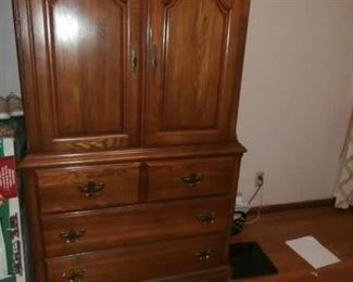 Mid Century Wardrobe Chest