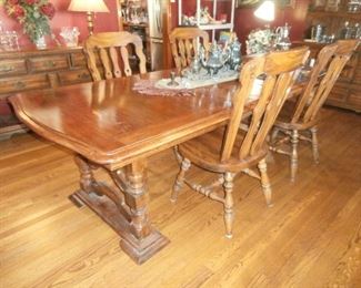 Mid Century Dining Table and Chairs