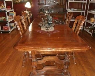Mid Century Dining Table and Chairs