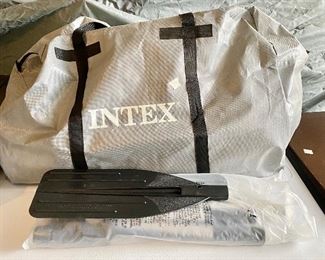 Intex Inflatable Boat with Oars