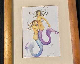 "Sea Maiden" Signed and numbered print 