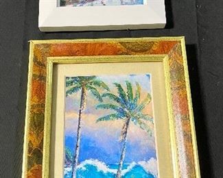 Palm Tree signed prints Kaiu/Ani. 