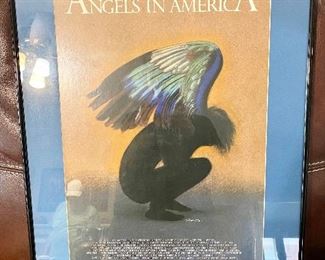 "Milton Glaser" Poster "Angels in America". 1993