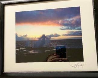 Island Sunset Photography Print Signed