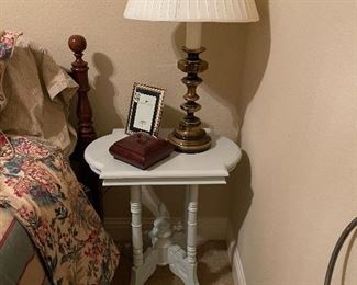 Nightstand, Lamp