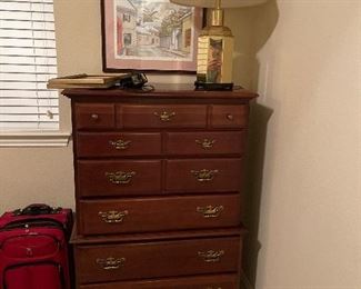 Tall Chest, Mirror, Art