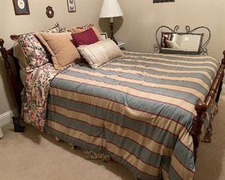 Full Bed (Bedding sold)