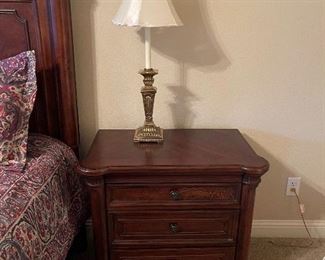 Nightstand, Lamp