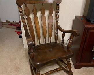 Wood Rocking Chair