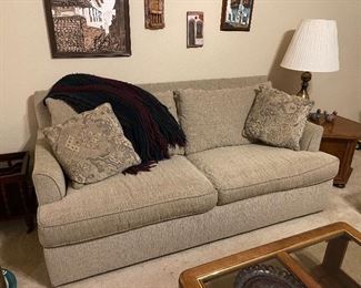 Sleeper Sofa with pillows