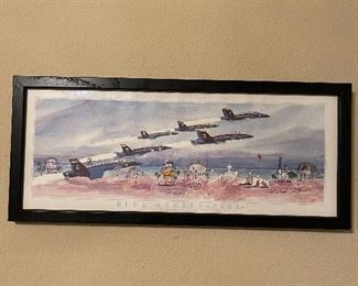 Blue Angels Art