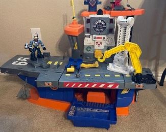 Fisher Price Vintage Rescue Heroes Aquatic Command Center