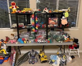 Toys; Fisher Price, Play Mobil, Legos, Tonka, etc.