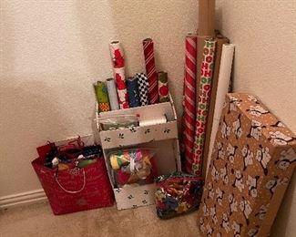 Wrapping, bows, bags
