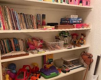 Toys, Games, cards and Children's Books