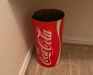 Coca Cola  Trashcan