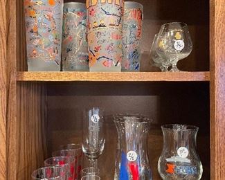 State Glasses, Glassware