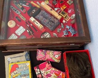 Knives, Pens, Whistles, Wig, Vera Bradley, etc.