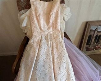 Handmade vintage party dresses