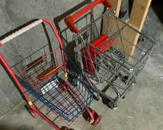 Kid shopping carts 