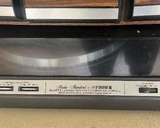 Vintage Fisher Turntable