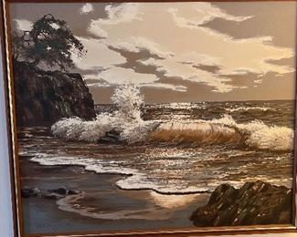 Vintage Oil Painting Signed