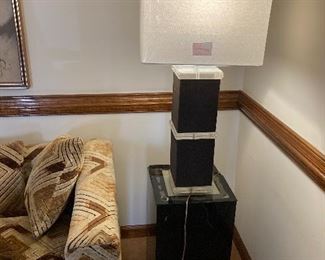 Mid Century Lucite Lamps