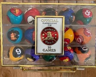 Official Poker Pool Balls