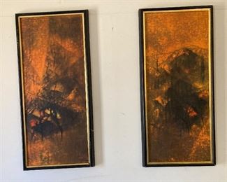 Vintage Signed Oil Paintings