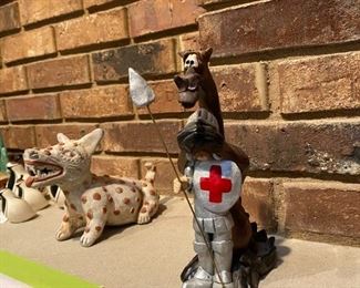 Horse and Knight Decor