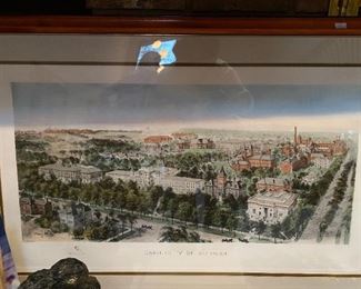 University of Michigan Framed Print