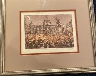 French Revolution Lithograph