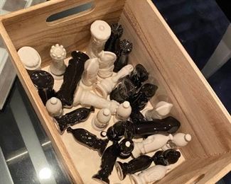 Ceramic Chess Pieces