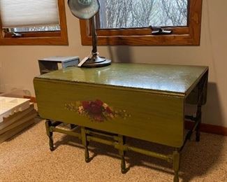 Matching painted coffee table